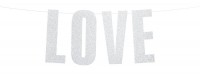 Anteprima: Ghirlanda di lettere d'amore fai-da-te 55 x 21 cm