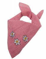 Trachten scarf with edelweiss flowers