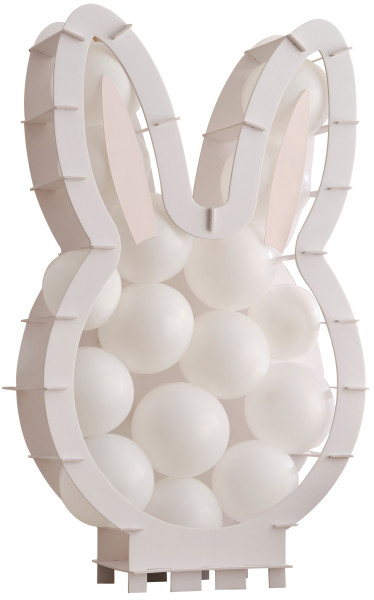 Soporte de globo con forma de conejito de ensueño de Pascua