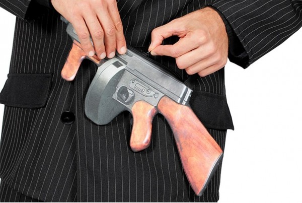 Pistol Gangster Handväska