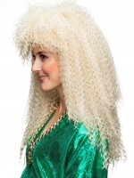 Preview: Blonde curly ladies wig Jenny