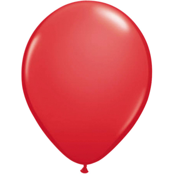 12 Trikolore Ballons rot-schwarz-gelb 23cm 4