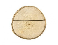 6 drewnianych stojaków na karty stołowe 2cm