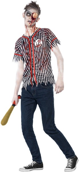 Disfraz de atleta zombie para adolescente