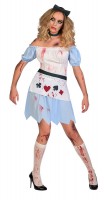 Undead Alice In Wonderland Ladies Costume