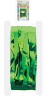 Vorschau: Grüner Lametta Vorhang 92cm x 2,4m