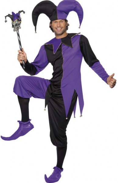 Court jester Jolly Molly men's costume