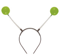 Green Alien Antenna Headband