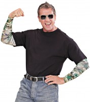 Preview: Camouflage military sleeves in camouflage look