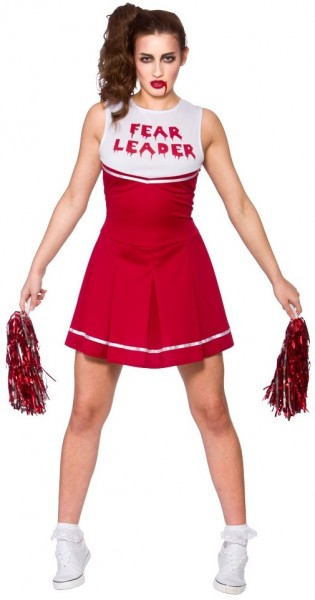 Zombie cheerleader Amy dameskostuum