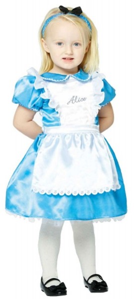 Costume da piccola Alice per bambini