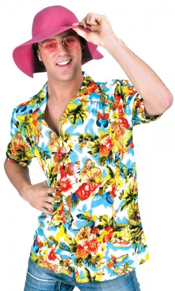 Camicia da uomo da spiaggia Hawaii
