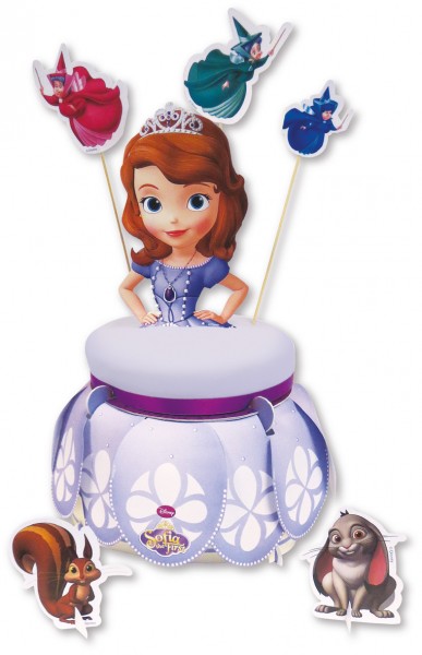 Sofia the First Cake Stand Decoratieset
