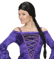 Preview: Medieval damsel plait wig for women