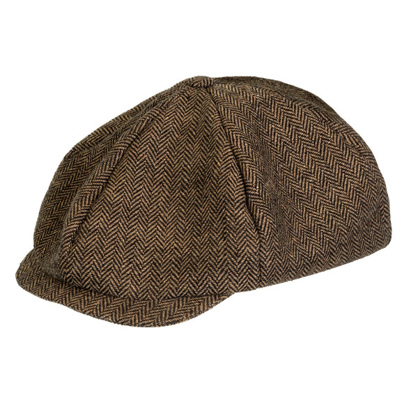 1920s cap Manchester brown