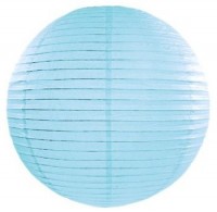 Oversigt: Lanterne Lilly isblå 25 cm