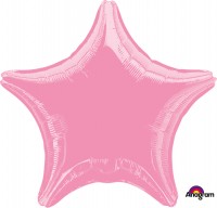 Balon różowa gwiazda 46 cm
