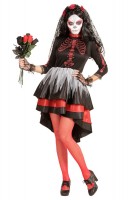 Anteprima: Costume scheletro Dia de los Muertos donna