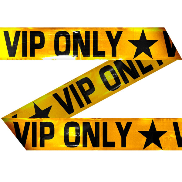 Barrier tape VIP Only 15m