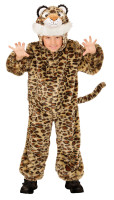 Liam Leopard pluche kostuum voor kinderen