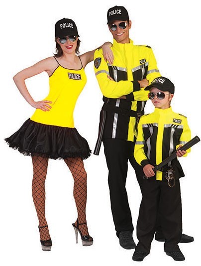 Police Boy Kennedy kostume til børn 2