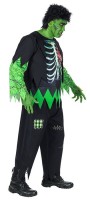 Förhandsgranskning: Grön Zombie Halloween kostym för män