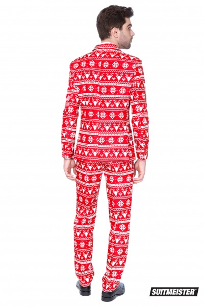 Suitmeister Party Suit Christmas Red Nordic 2