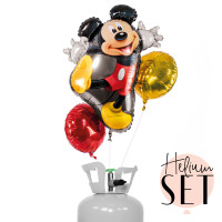 Vorschau: Mickey Ballonbouquet-Set mit Heliumbehälter