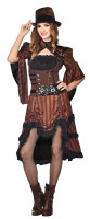 Dame steampunk kostume