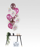 Preview: 12 Queen of the Day balloons 33cm