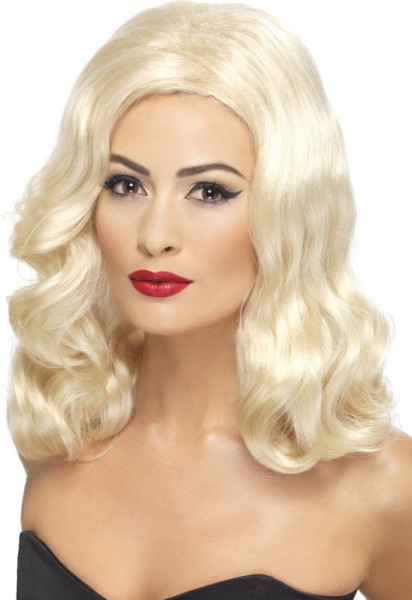 Perruque de beauté blonde Gwen