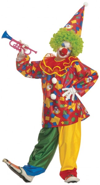 Little colorful clown child costume