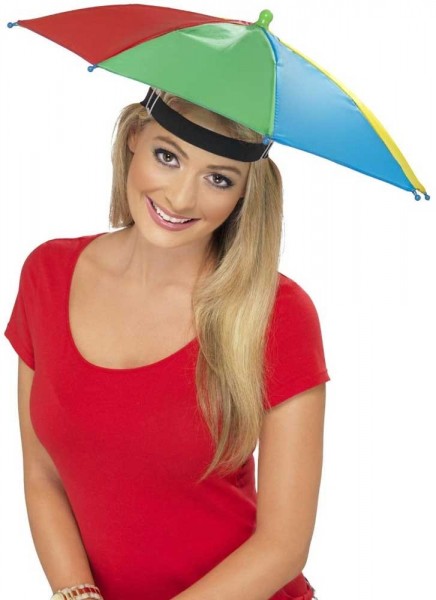 Cappello da pioggia festival divertente