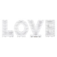 Preview: LOVE fillable balloon stand