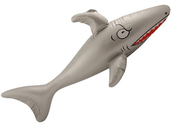 Inflatable shark 90cm