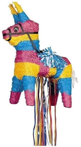 Donkey Fiesta Zugpinata 50 x 33 cm
