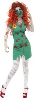 Preview: Halloween costume undead nurse green