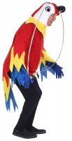 Vorschau: Lustiges Papageien Kostüm für Erwachsene