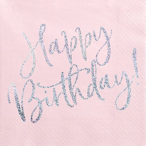 Ronds De Serviette Pour Anniversaire Des 20 Ans - Lot Neuf - Marque Tralala-Fêtes.fr