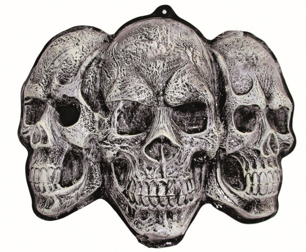Halloweenowy obrazek czaszki 53cm x 44cm