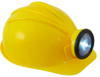 Preview: Ulli construction worker helmet with real light