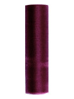 Aperçu: Tissu Organza Julie bordeaux rouge 9m x 16cm