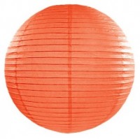 Anteprima: Lanterna di carta lanterna arancione 20cm