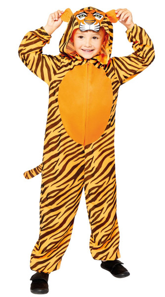 Jungle tiger barn kostume