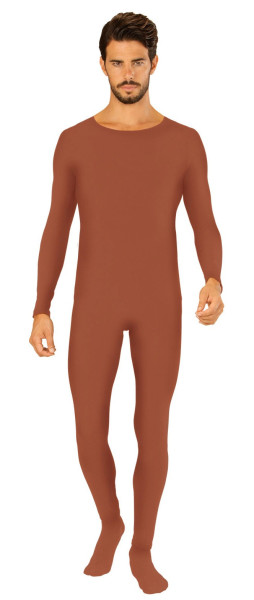 Body costume homme marron