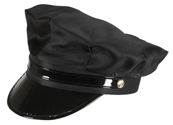 Czarna czapka szofera 3