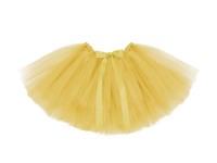 Preview: Beautiful yellow tutu with a dotted bow