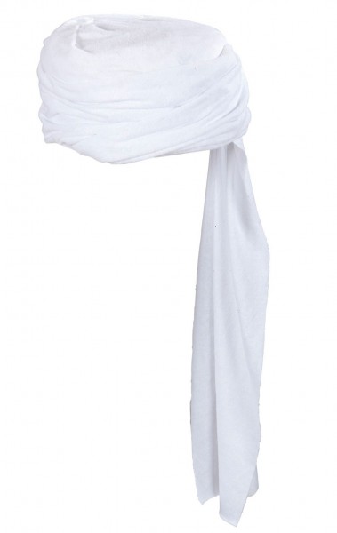 Biały Ghamsi Orient Turban 2