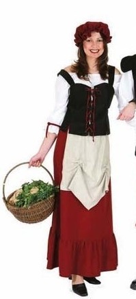 Farmer's wife Dorothea costume for women 2