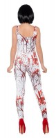 Preview: Bloody Halloween catsuit for women